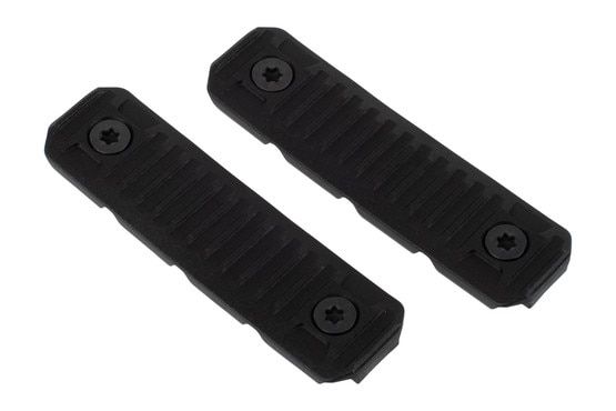 Strike Industries M-LOK Cable Management Rail Covers - Long - Black - 2 Piece Set